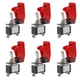AITRIP 6 Pack Heavy Duty Rocker Toggle Switch 12V 20A SPST ON/Off 2Pin 