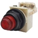 Square D 9001KM38LG Illuminated Momentary Push Button &oslash;30mm, 120VAC/DC, 1NC+1NO