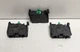 LOT OF 3 NEW OLD STOCK! SPRECHER+SCHUH 10A 690V 1NO CONTACT BLOCKS D7-X10