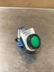 Fuji AR30FOR Green Push Button Switch &ldquo;Manual Act Support&rdquo;, Used