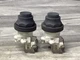 LOT OF 2 WESTINGHOUSE Model B PB1E Contact Block W/ Black Push Button #152F16FML