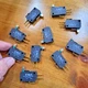 (Lot of 10) Micro Switches, V7-2B17D8-201, Mini Snap Action, Roller Lever
