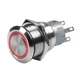 BEP PUSH BUT SW ON/OF RING ILLUM 12V RE- 80-511-0001-01