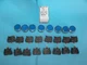 Schneider Electric.TELEMECANIQUE XB4BA61+ZEN-L1121+ZBV-B6.(LOT8PCS).NEW