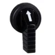 9001B25 - Square D 30mm Long Black Selector Switch Knob, Gloved Hand Actuator, N