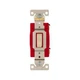 1PC Eaton Arrow Hart AH1221W SW Toggle SP 20A 120/277V AutoGrd B&S WH