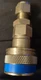 Swagelok QC6 KEY 5 Blue Brass Quick-connect Adapter 3/8in Tu