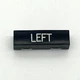 Eaton Cutler-Hammer Accessory Button CUSTOM LABELED "LEFT" - Type E Extended