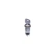 NKK Switches SK12AAW01 1A Key Switch Spdt On None On 250VAC Position 1