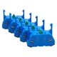 Lot of 5 Idec HW-G10 Switch Contact Blocks, SPST-NO, 600V 10A, Screw Clamp