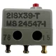 MS24547-1 21SX39T MOMENTARY MIL SPEC MICROSWITCH SPDT 7A/250VAC