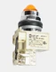 Square D 9001-KM1 Ser H Push Button Pilot Light Module Amber Orange Lens 120V