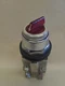 Square D 9001KR1 Red 30mm 2-Position Maintained Selector Switch Operator USED
