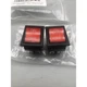 Twidec/2Pcs KCD2 Rocker Switch ON/Off AC 10A/125V 6A/250V DPST 4 Pins 2 Position
