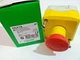 Schneider Electric XALK178- Harmony E-Stop Yellow Control Box- Red Mashroom Head