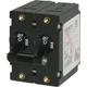 Blue Sea 7241 Marine A-Series Black Toggle Circuit Breaker - Double Pole 50A