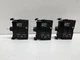 LOT OF (3) NEW OLD STOCK! EATON LIGHT CONTACT BLOCK M22-LED MIXED GREEN 2/RED 1