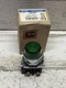 Eaton Cutler-Hammer 10250T206N   Standard Indicating Light Green New
