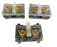 Lot of 3 each Furnas 52BAK Series E Oil Tight NO Contact Blocks
