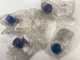 Lot Of 4-52RA4P5 Siemens Furnas Co Pilot Light Blue Lens for 52PA4DN Oil Tight