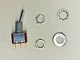 C&K 7101 Mini Toggle Switch SPDT 2A 250V - 5A 120V On-On 3-Pin W/ Hardware ~ NIB