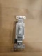 Eaton Lighted Single Pole Toggle Switch, White, C1301-7LT
