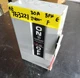 GE 30 Amp Fusible Safety Switch TG3221, 30A 240V 3PH FUSE ~ USED