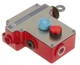 Telemecanique XY2CE1A296H7 230V Pilot Light Latching Emergency Stop Switch Used