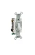 Qty 10 New White Leviton Cs220-2W Ac Quiet Switch 4.1 In H Ships Free