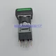 1PCS Fuji Green Illuminated Button AH164-TL AH164TL New