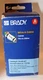 Brady Label Roll Cartridge M4-49-427, 1" x 1", B-427, Black on White, 260 Labels
