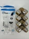 SharkBite Max 3/4 Inch 90 Degree Elbow, Pack of 4, in., 4 Pack, Brass 