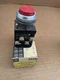 Allen Bradley 800H-BK6A Red Button Switch (st1221)