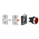 Baco Controls L21CH10-3EARM10 22mm Red Flush Maint Ill PB MFGD