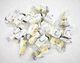 Lot of 18 Hubbell Combination 2 Toggle Switches SP LIght 15 AMP 120V White