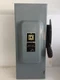 SQUARE D HU363 100 AMP 600 VOLT 3 POLE NON-FUSED INDOOR DISCONNECT...D-1593