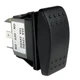 Five Oceans 6-Pin On-Off-On Rocker Switch DPDT 25A/12V DC - 15A/24V DC - FO4154