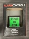 Alarm Controls TS-2 LED Green Push To Exit Button