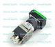 1pc New Fuji Green illuminated button AH164-TL