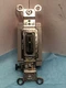 HUBBELL HBL1221L Single Pole Toggle, Industrial , 20A 120/277V, Locking BLACK