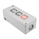 Forward Reverse Stop Momentary Push Button Control Switch Box 10A
