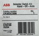 ABB CR305X230N Selector Switch Kit Hand-Off-Auto HOA NEMA Size 2 3 Position