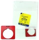 Square D 9001 KN202RP Legend Plate 30mm Red Pushbutton STOP Cover