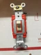 NEW! Leviton 1222-2l D.P. Toggle Switch 20A 120/277V AC/CA Ivory(LOT OF 5)