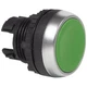 BACO L21AA03R Metal Front Ring Button, Chrome Black 1pc