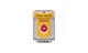 SS2231PO-EN STI Yellow Indoor/Outdoor Flush Turn-to-Reset Stopper Station wit...