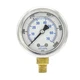 Pic Gauges 201L-208M Industrial Pressure Gauge,  0 To 1, 000 Psi,  2 In Dial,