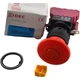 NEW IDEC HW1B-V4F02-R 30mm Selector Switch Flush Red 2-Position Spring Return