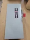 GE Fusible Safety Switch 60A, 600VAC/250VDC, 3PH Cat. No. TH3362