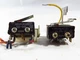 2 Pack Omron Micro Limit Switch SS-5GL, SS-5GL13, 5A 125VAC, USED